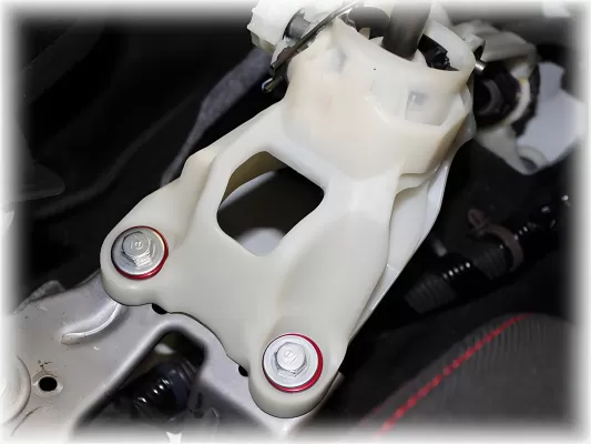 Acura ILX - 2013 to 2015 - Sedan [Base 2.4L] (Version 2) : Showing 2 rear-most bushing locations.