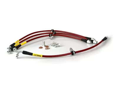 General Representation 2009 Honda Civic SiriMoto Stainless Steel Brake Line Kit