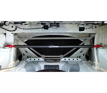 General Representation Honda Civic SiriMoto Phase 2 Ultra Carbon Fiber Rear Strut Bar