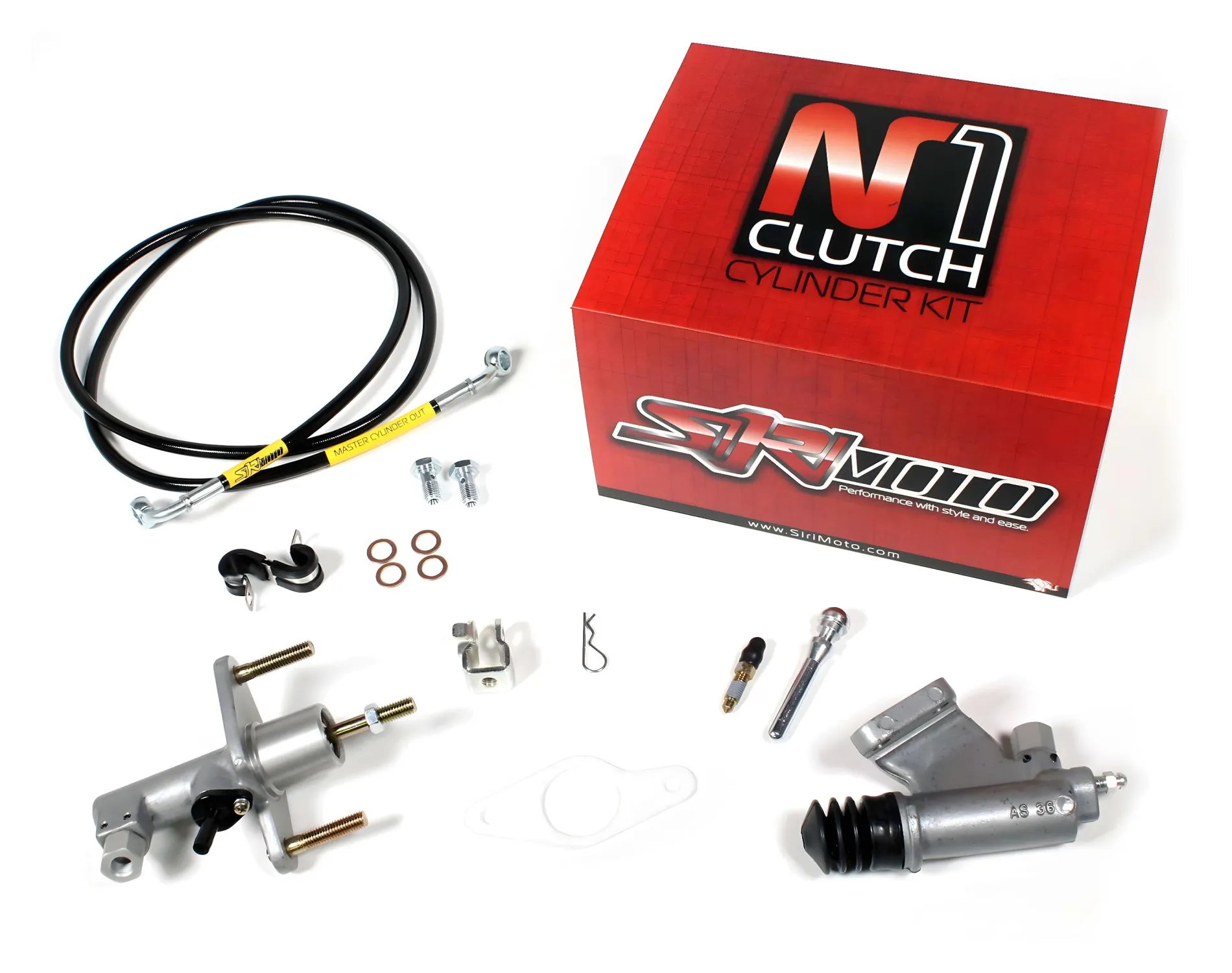 きりしまくんリンク SiriMoto N1 Clutch Master CMC / Slave Cylinder Upgrade Kit for